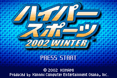 超级运动家2002冬季版 Hyper Sports 2002 Winter(JP)(Konami)(32Mb)